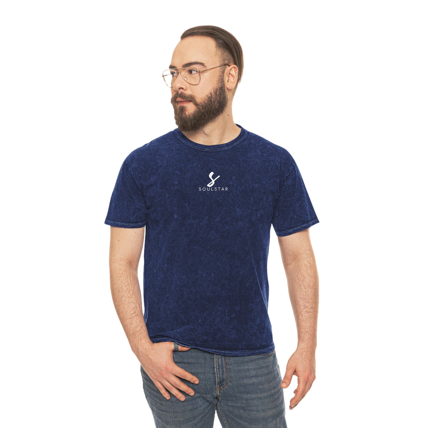 Luxe Soulstar Unisex Mineral Wash T-Shirt