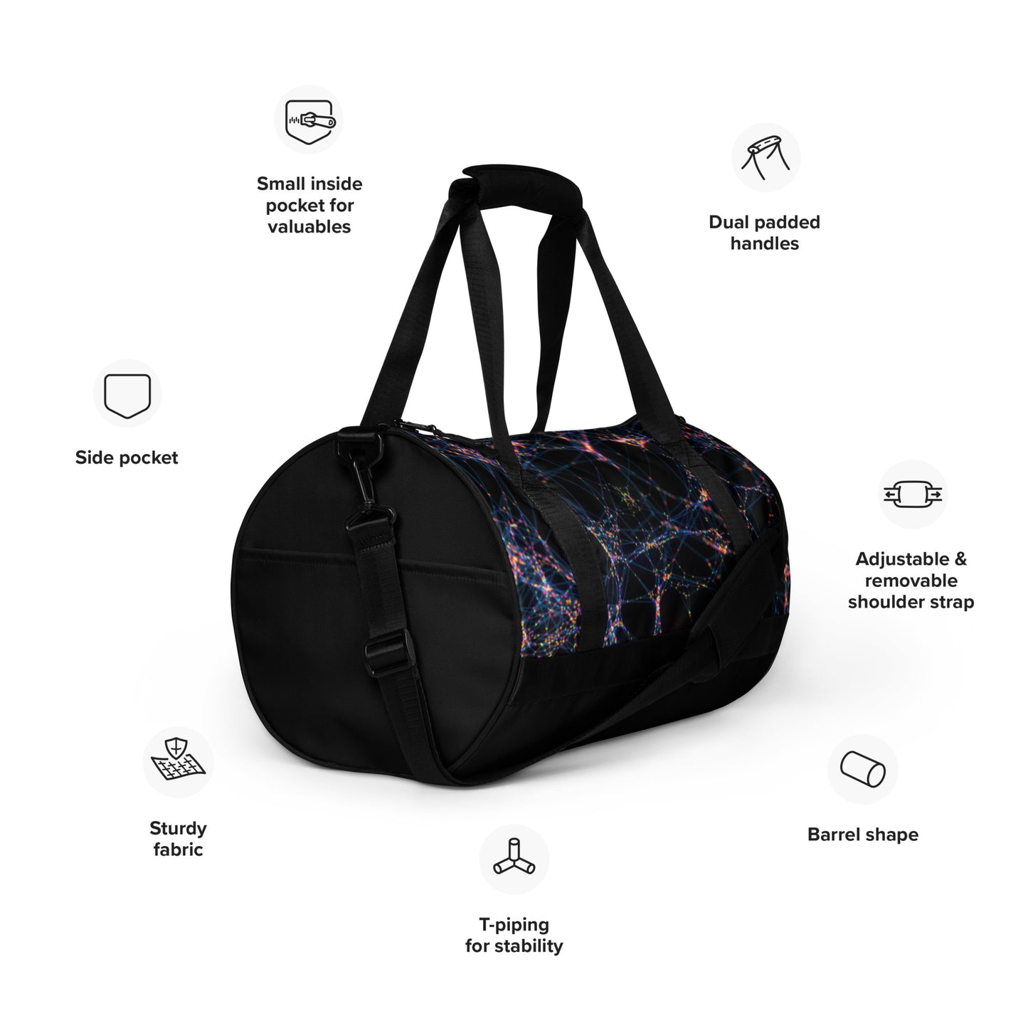 Luxe Soulstar Starburst Gym Bag