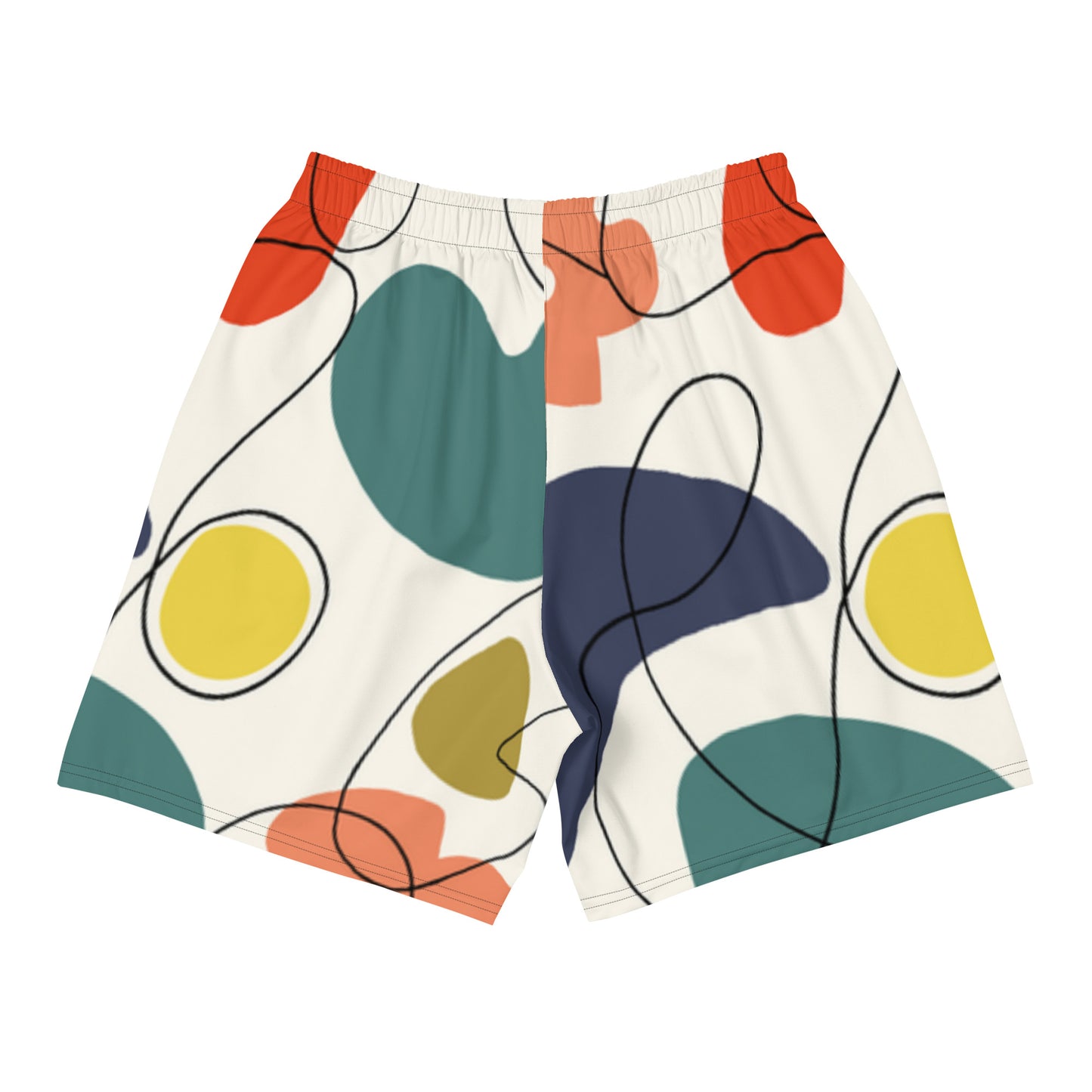 Luxe Soulstar Men's Scribble Athletic Shorts