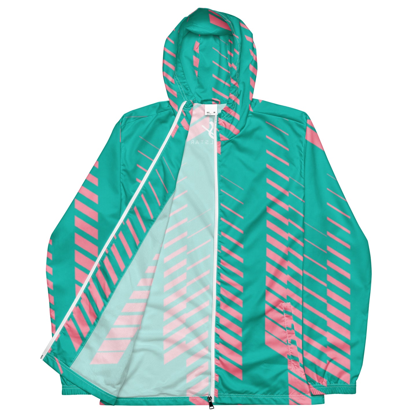 Luxe Soulstar Men’s Kiwi Strawberry Windbreaker