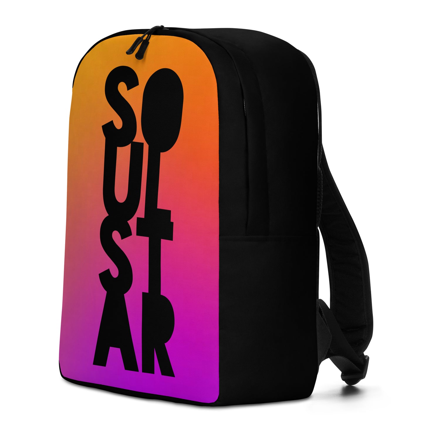 Luxe Soulstar Gradient to Black Minimalist Backpack
