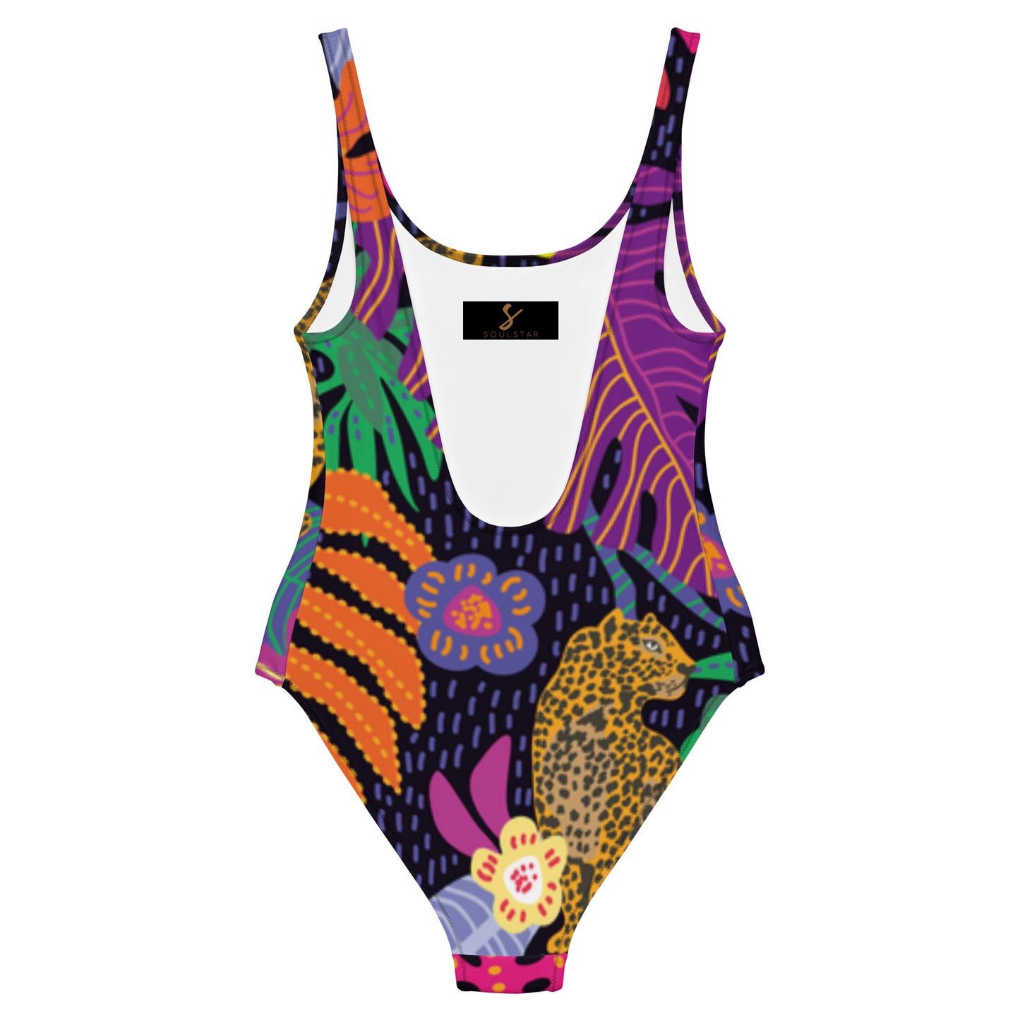 Luxe Soulstar Colorful Jungle One-Piece Swimsuit