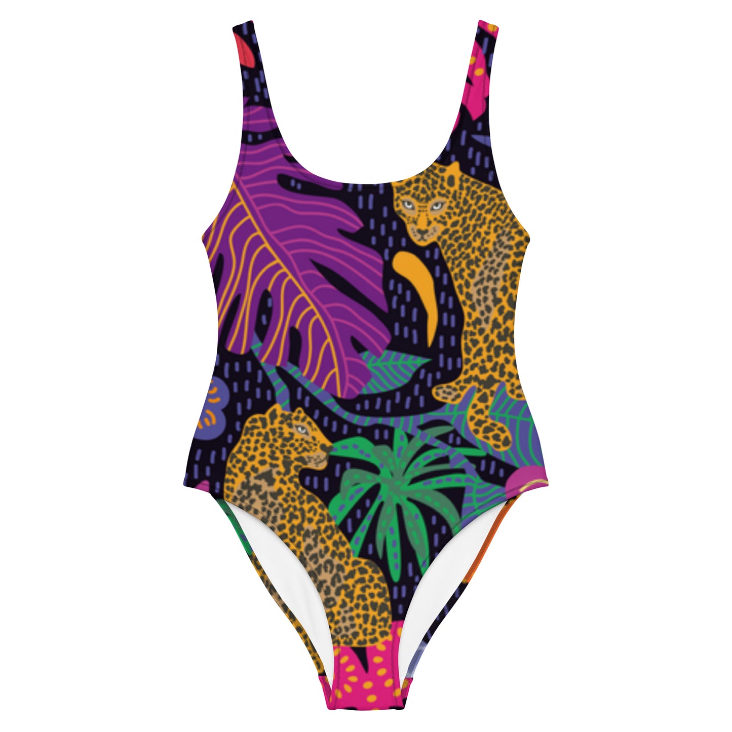 Luxe Soulstar Colorful Jungle One-Piece Swimsuit