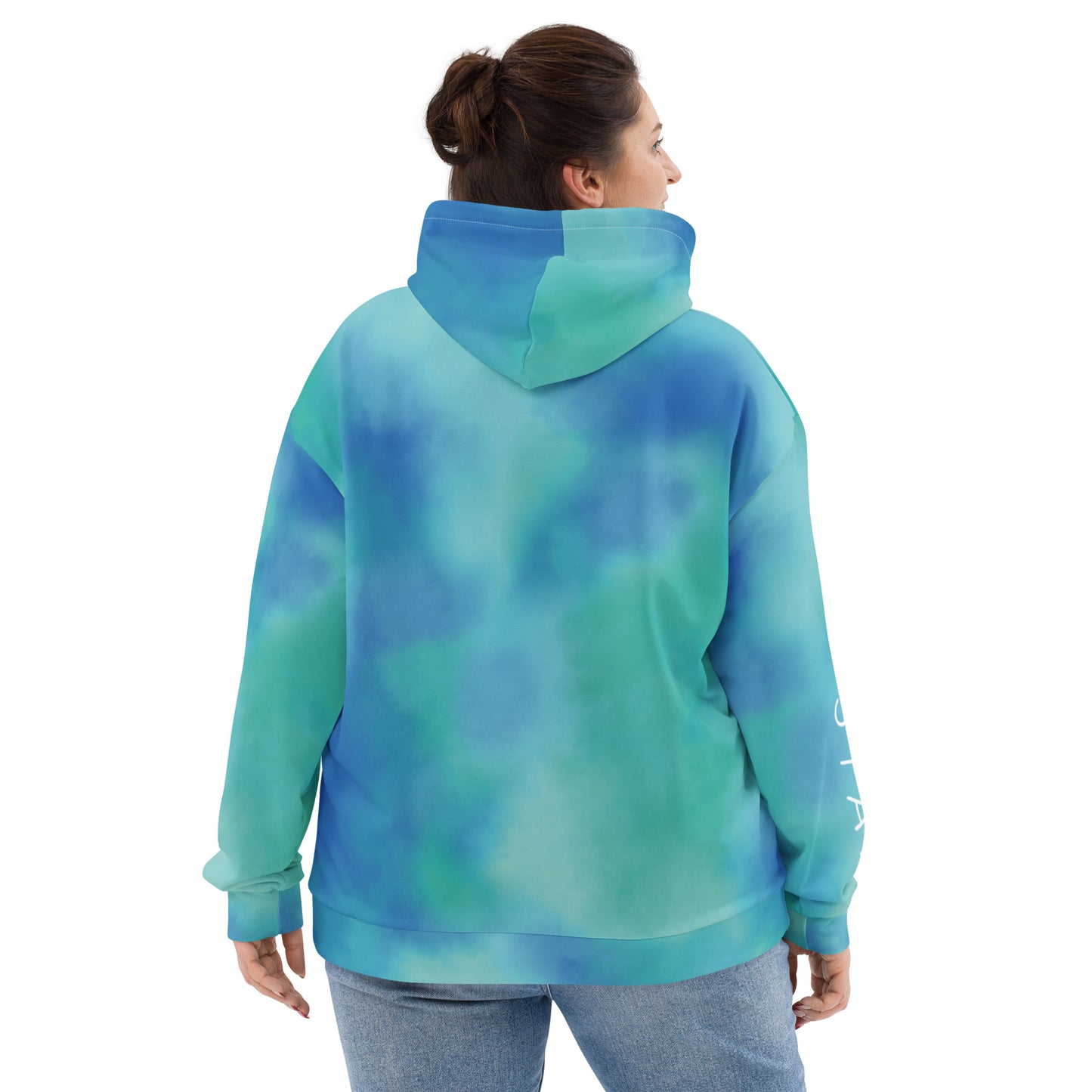 Luxe Soulstar Women's Aqua Hoodie