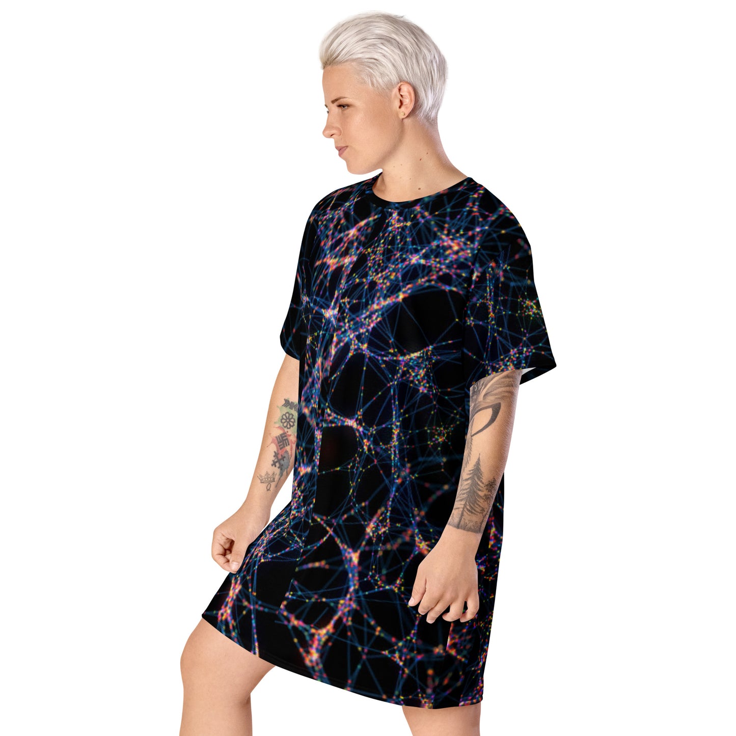 Luxe Soulstar Starburst T-shirt Dress