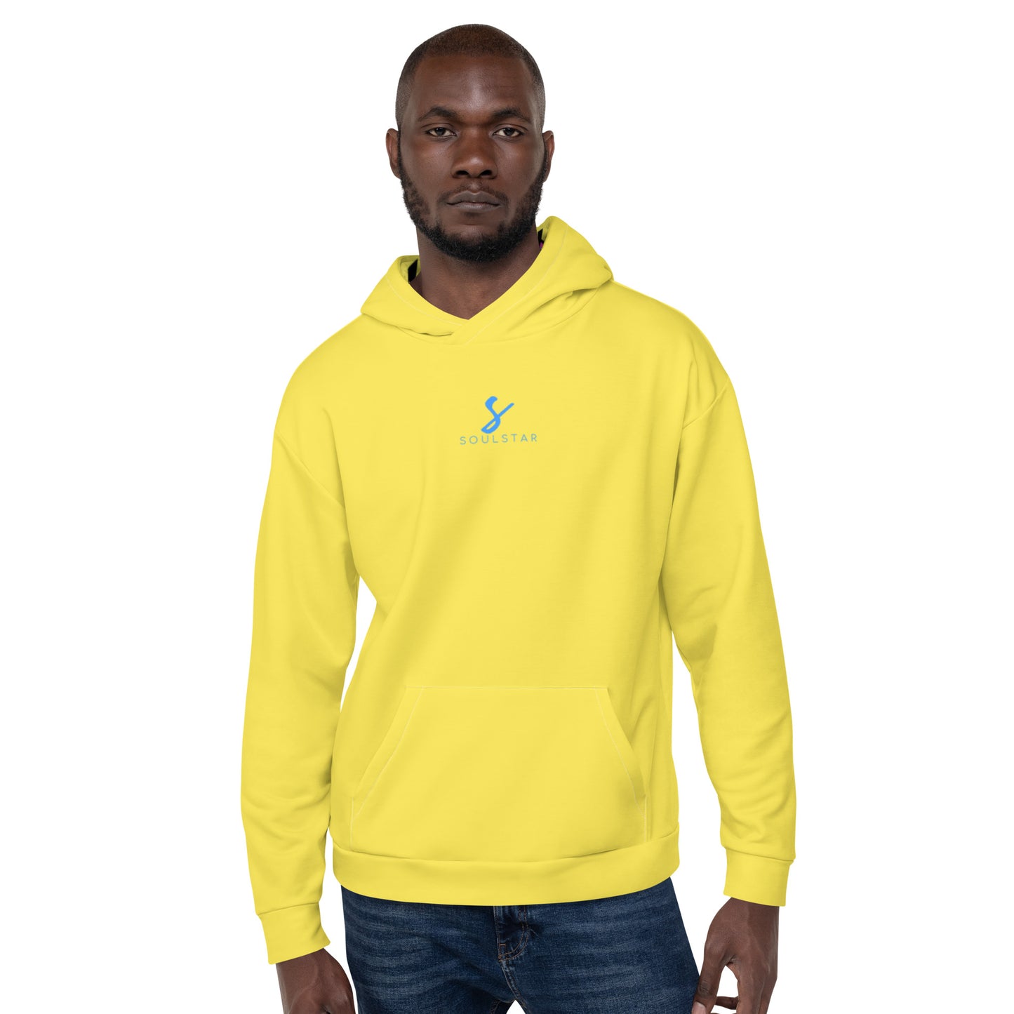 Luxe Soulstar Yellow Cartoon Unisex Hoodie