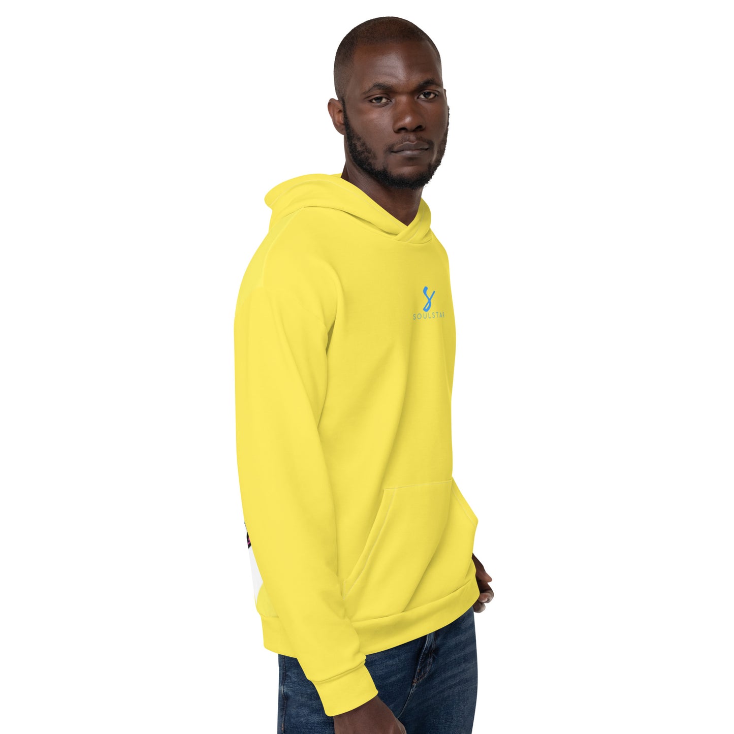 Luxe Soulstar Yellow Cartoon Unisex Hoodie