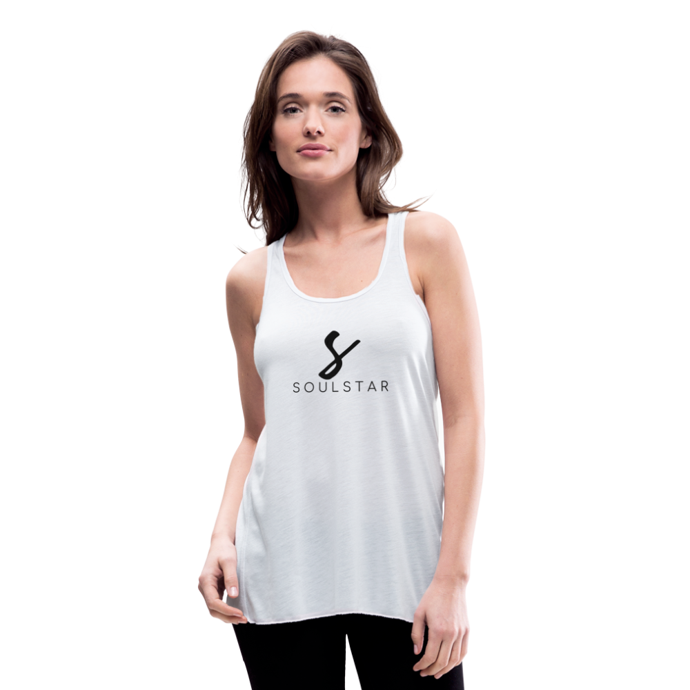 Luxe Soulstar Women's Flowy Tank - white