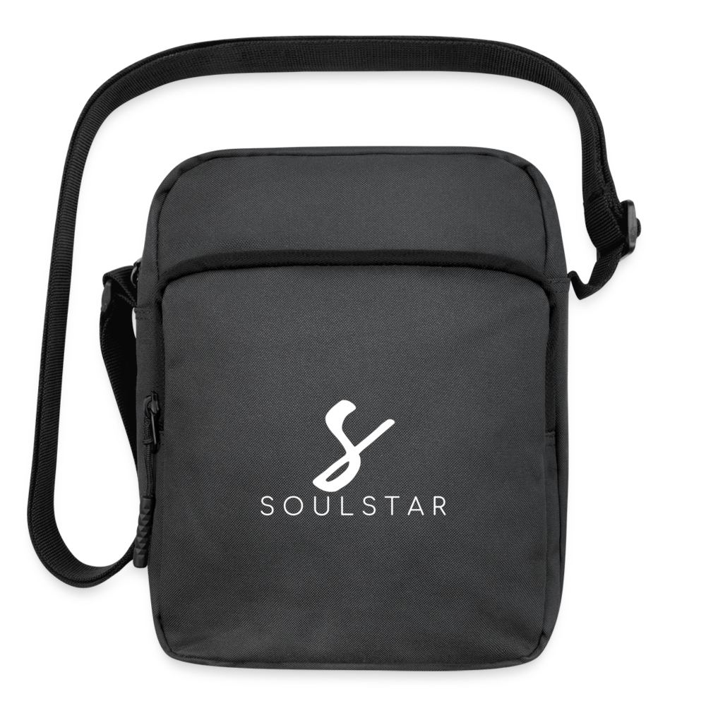 Luxe Soulstar Upright Crossbody Bag - charcoal grey
