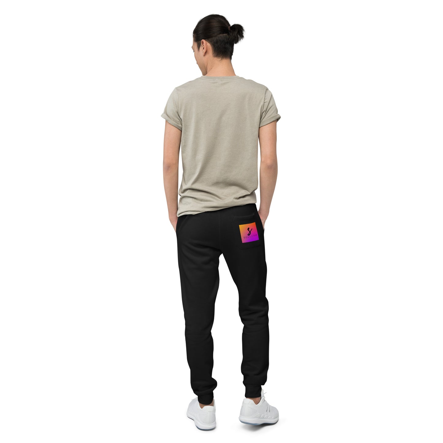 Luxe Soulstar Men's Gradient Fleece Sweatpants
