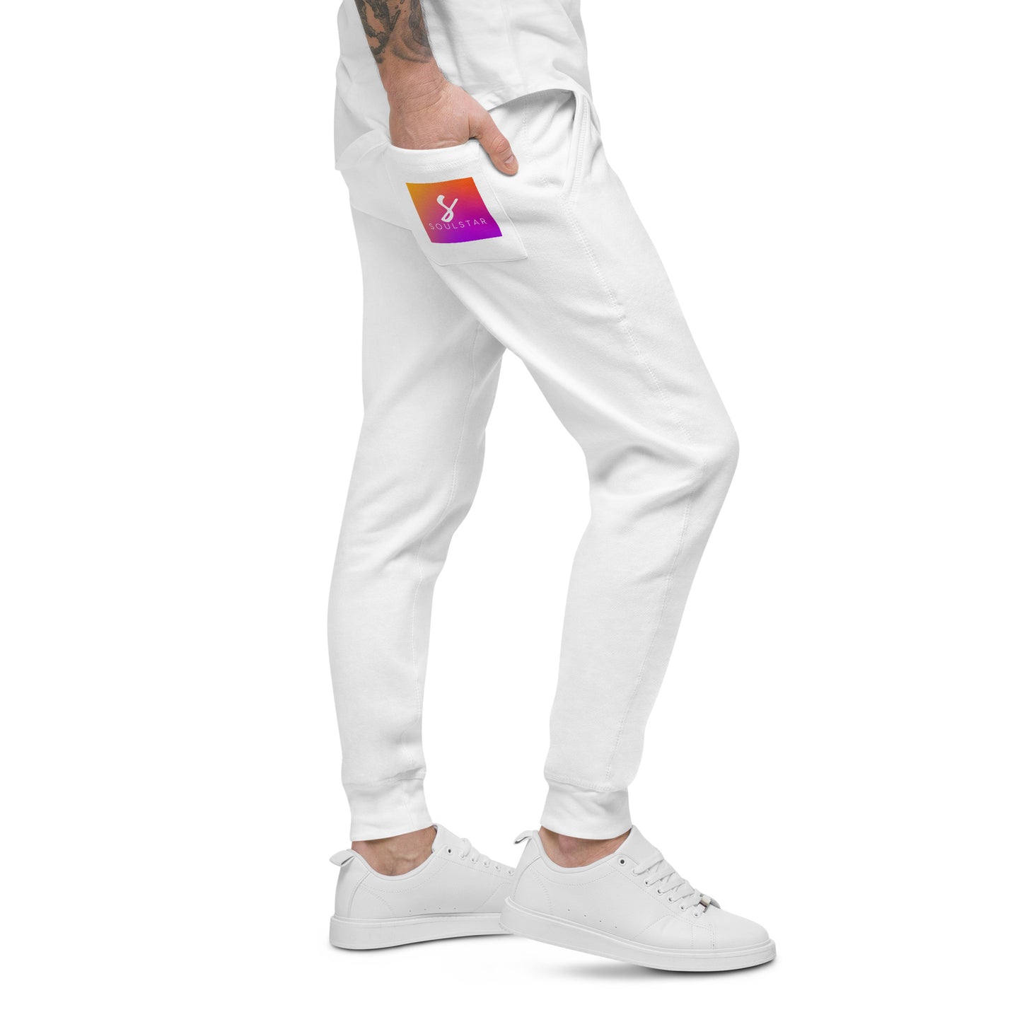 Luxe Soulstar Men's Gradient Fleece Sweatpants