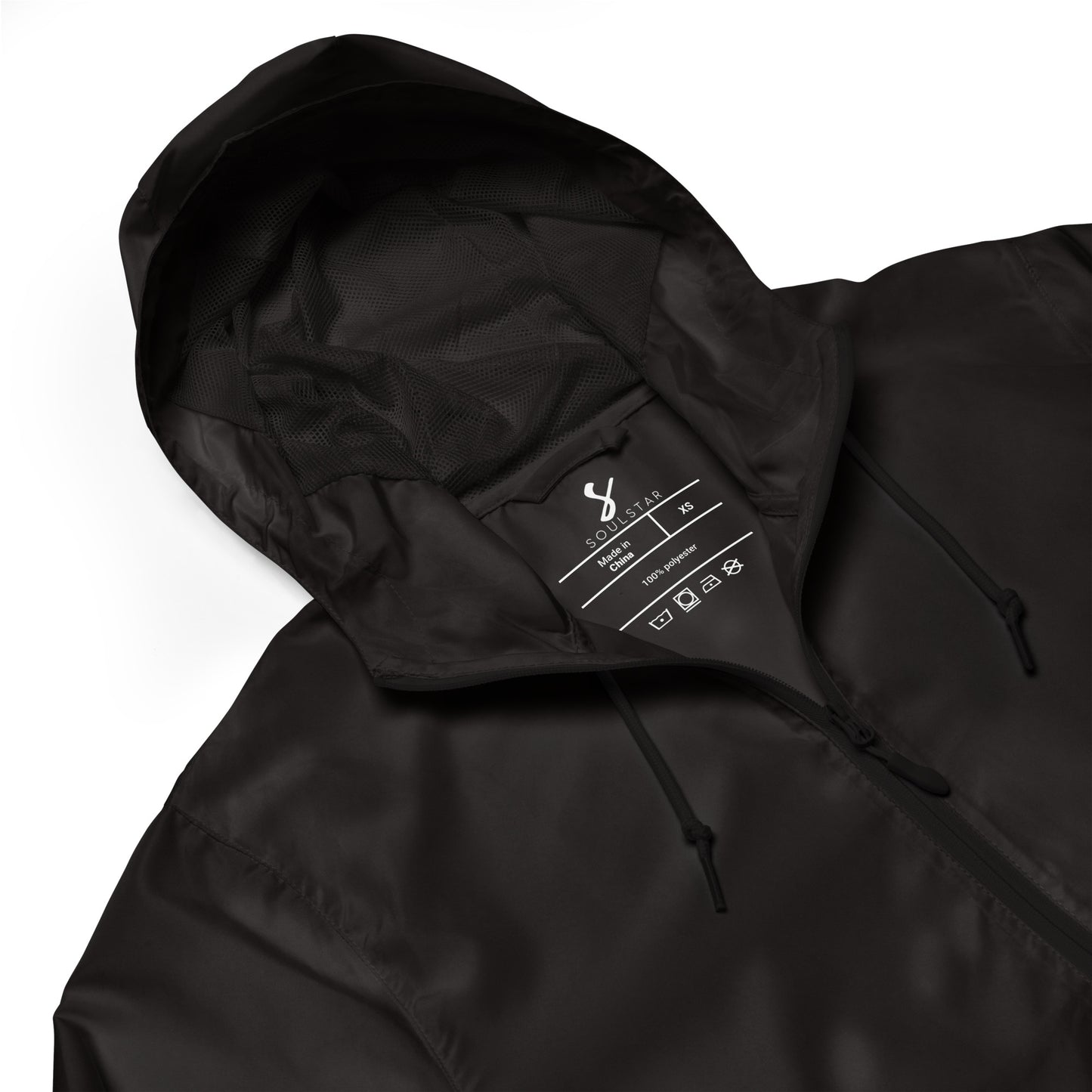 Luxe Soulstar Women's Starburst Lightweight Windbreaker