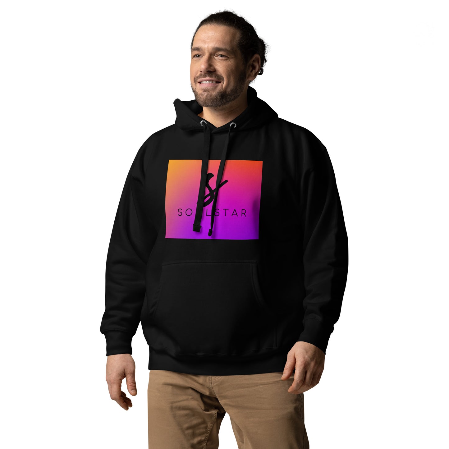 Luxe Soulstar Men's Gradient Hoodie