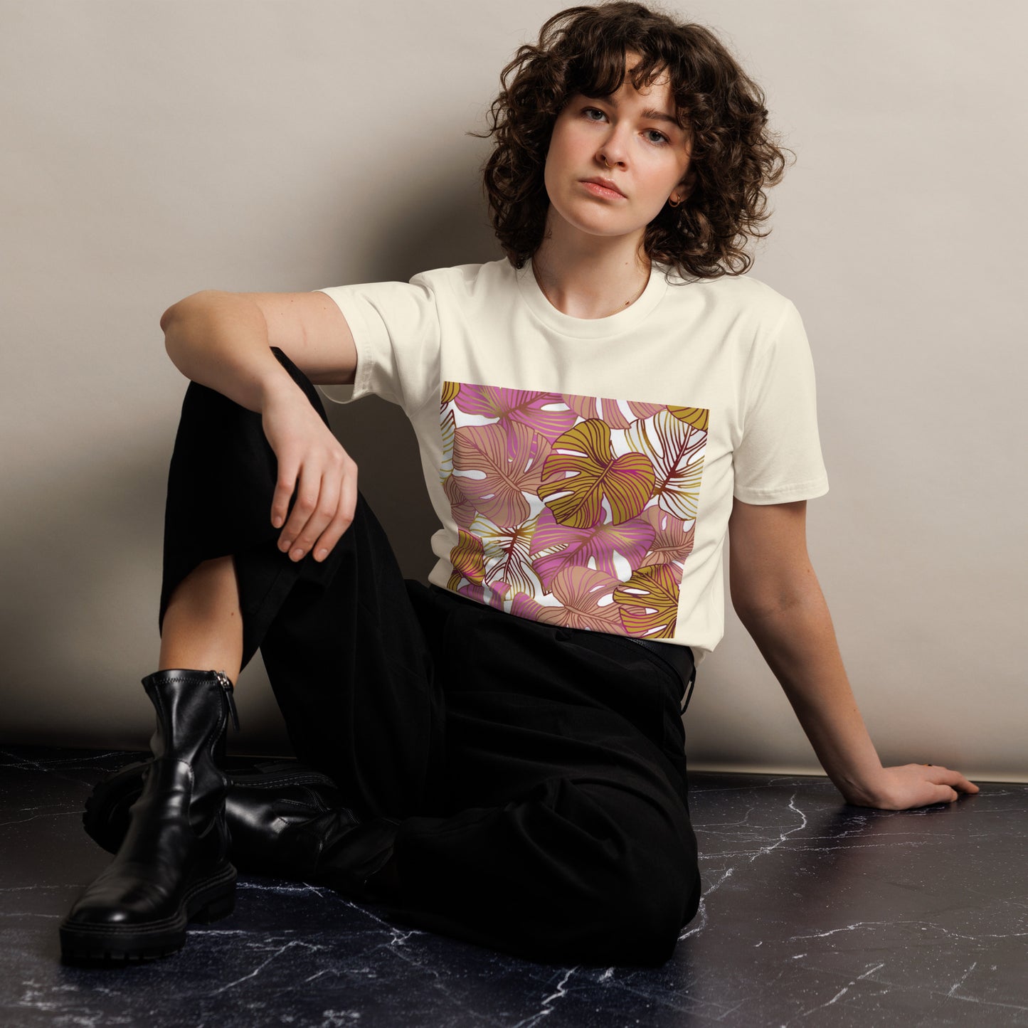 Luxe Soulstar Golden Leaves Premium Tee