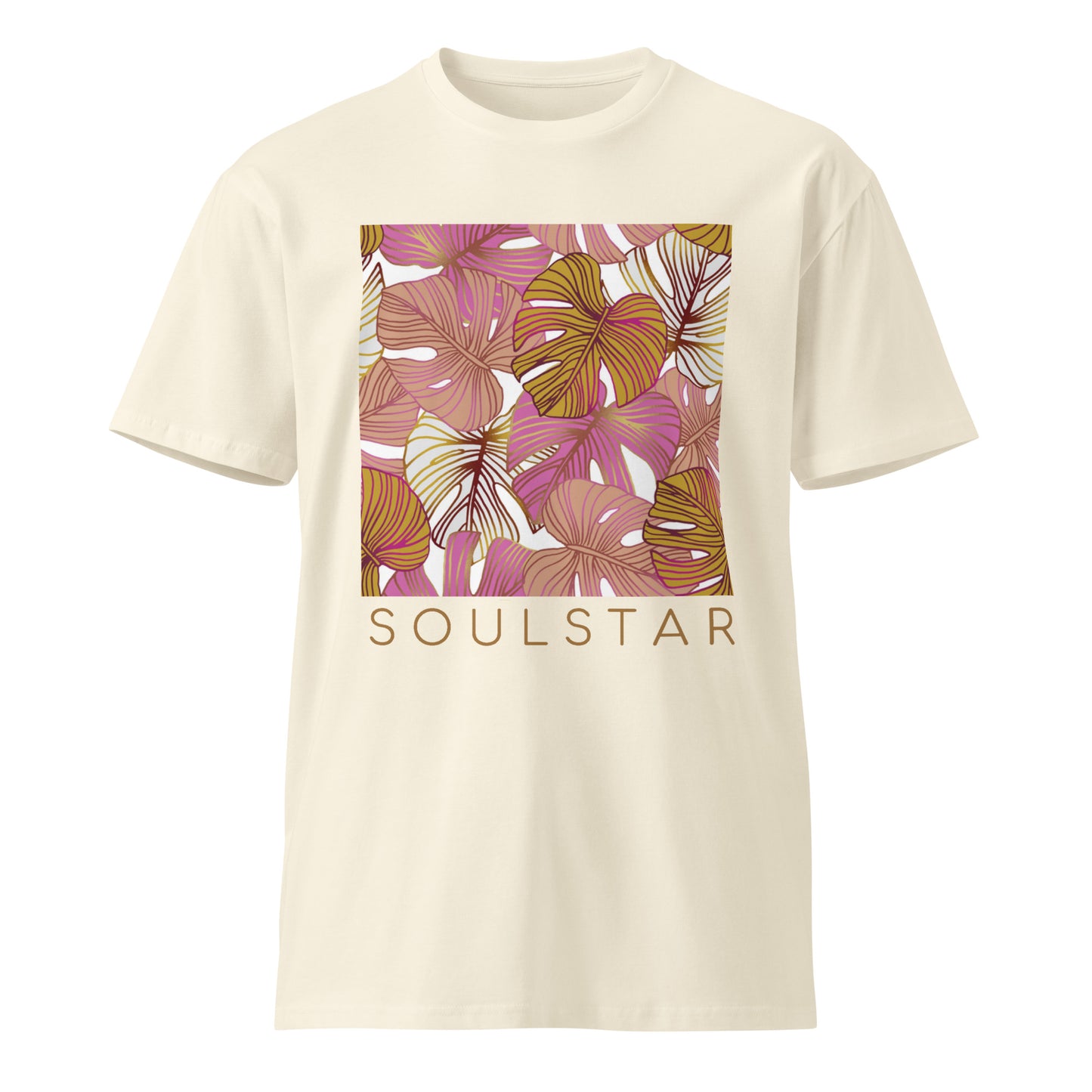 Luxe Soulstar Golden Leaves Premium Tee