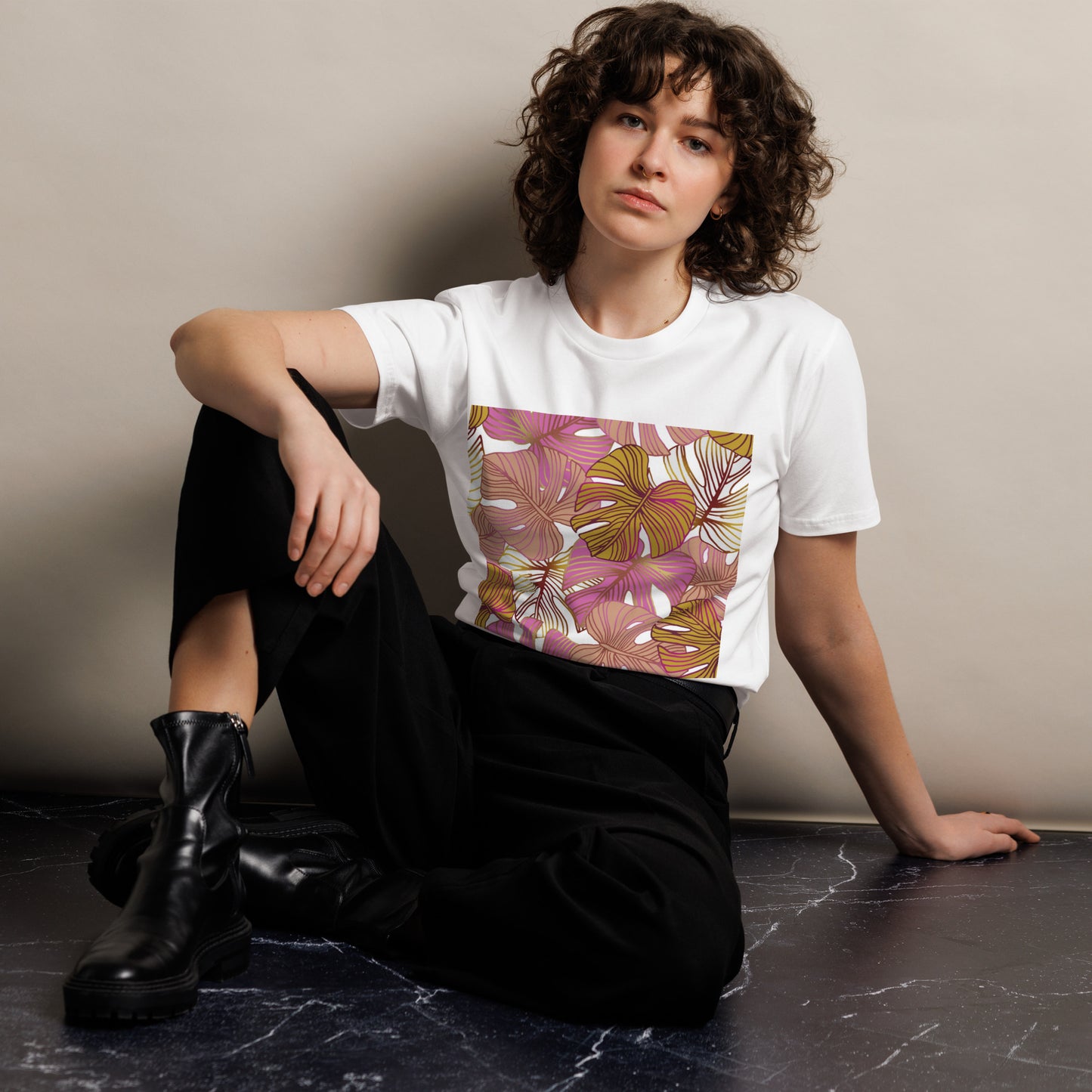 Luxe Soulstar Golden Leaves Premium Tee