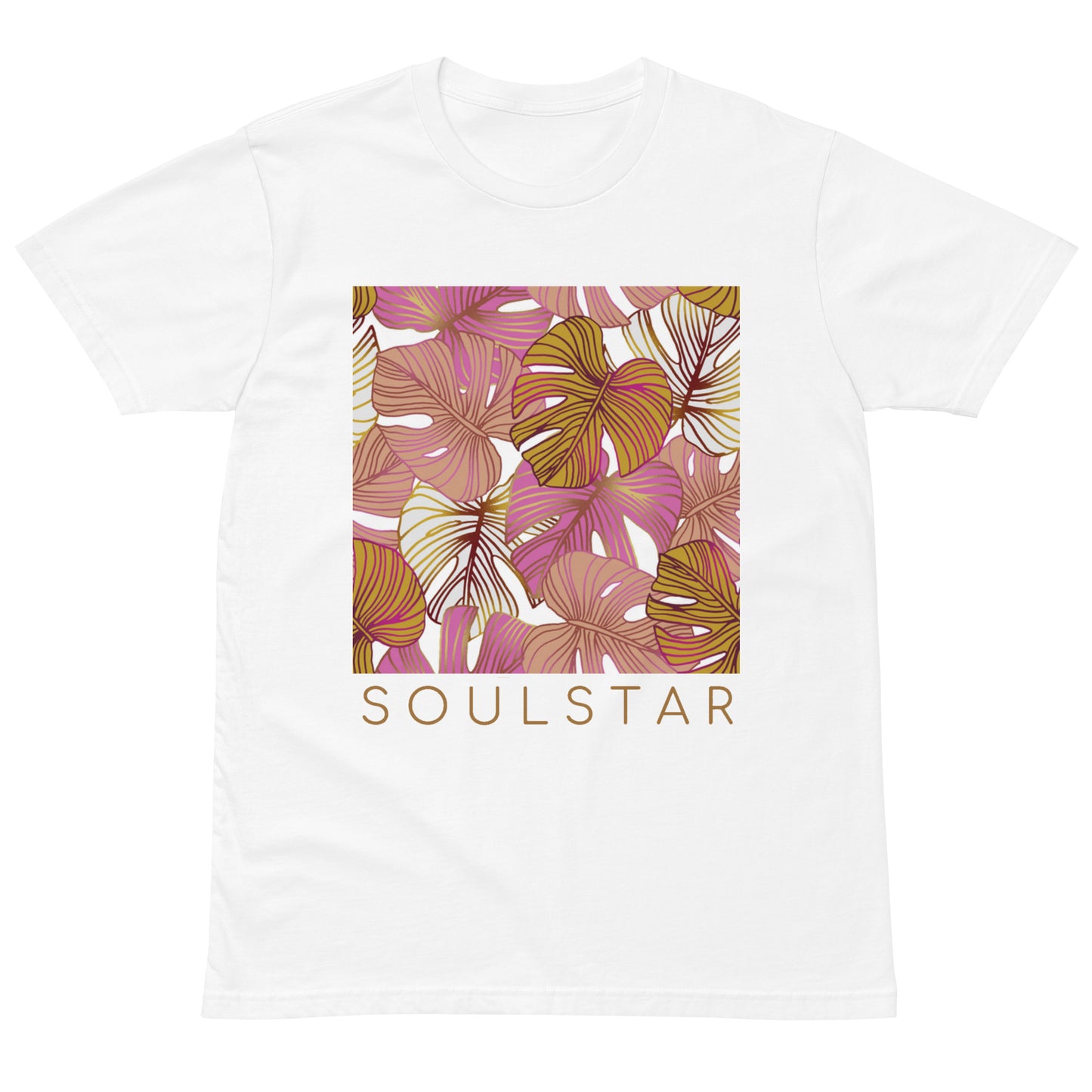 Luxe Soulstar Golden Leaves Premium Tee