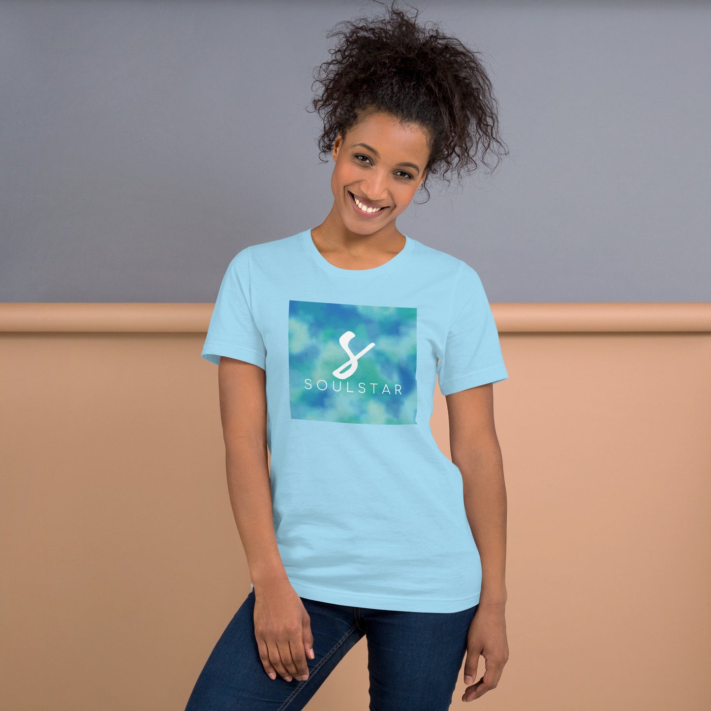 Luxe Soulstar Women's Aqua Tee