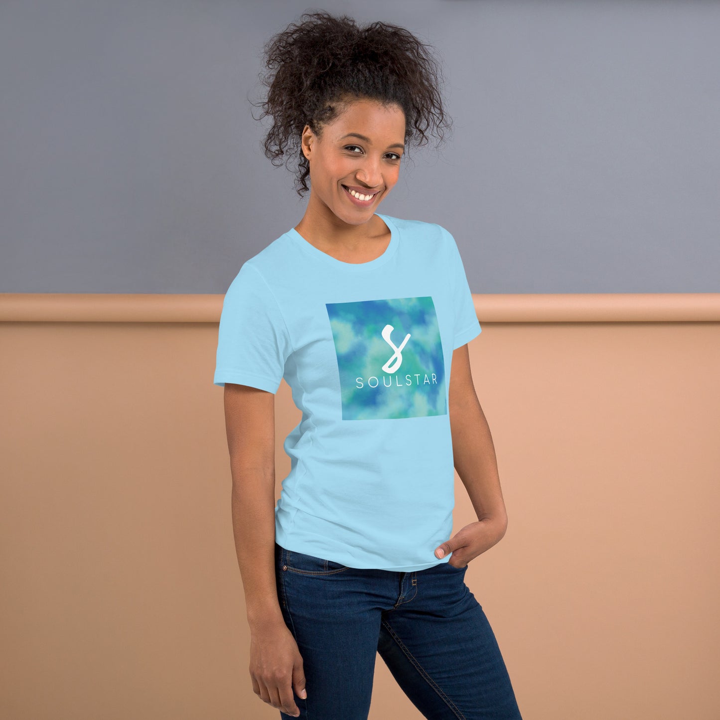 Luxe Soulstar Women's Aqua Tee