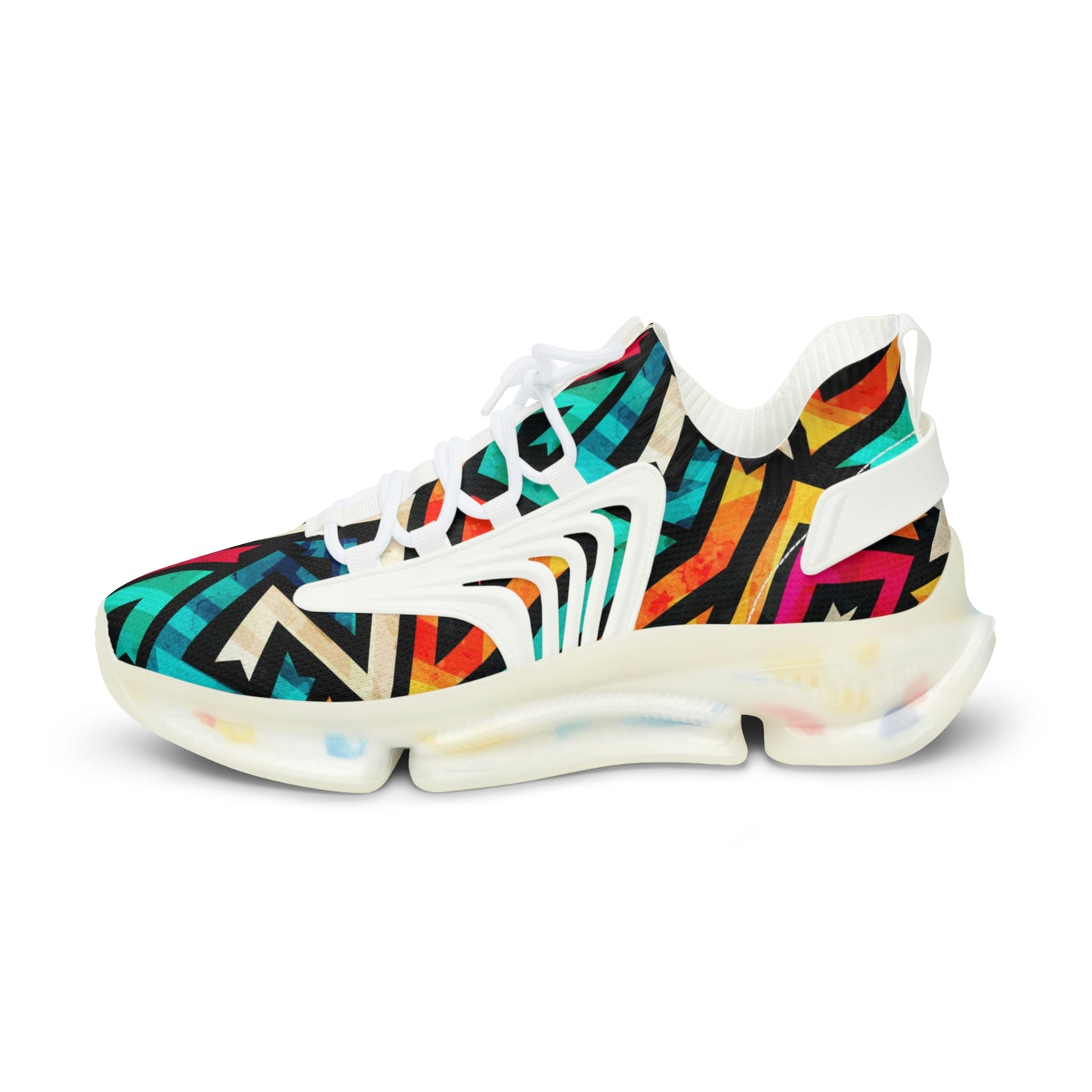 Luxe Soulstar Men's Grunge Mesh Sneakers