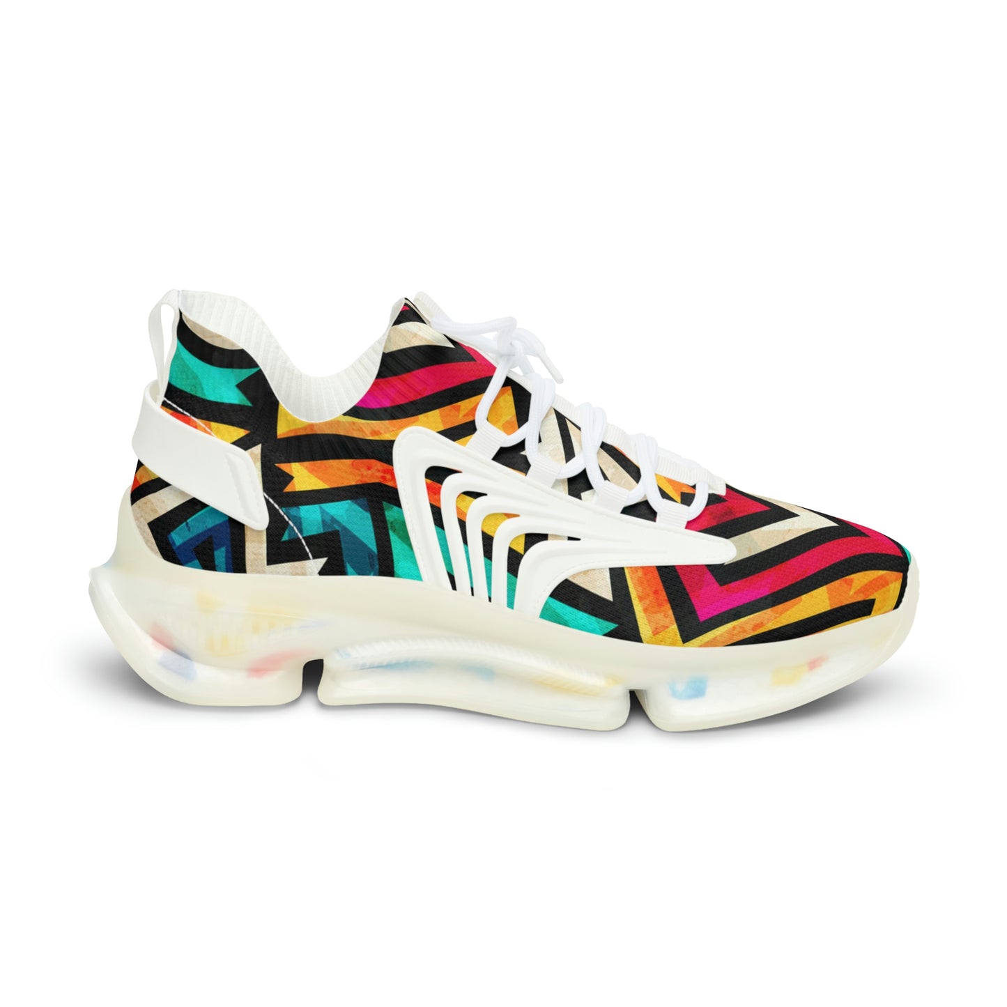 Luxe Soulstar Men's Grunge Mesh Sneakers