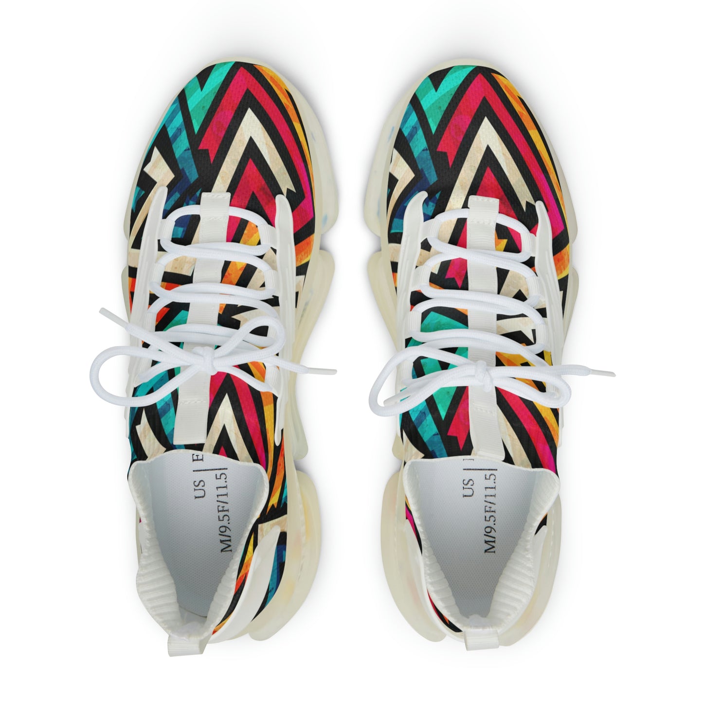 Luxe Soulstar Men's Grunge Mesh Sneakers
