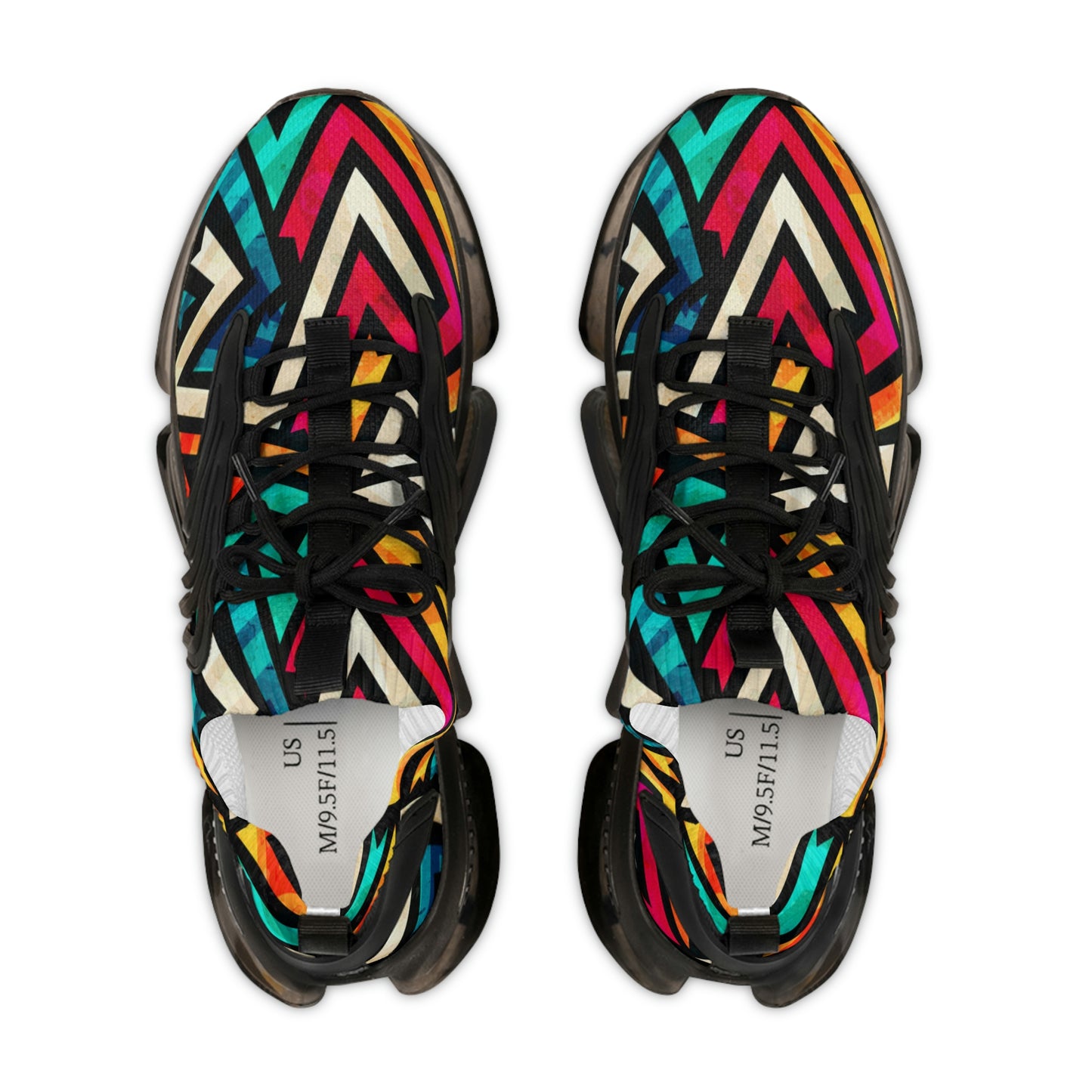 Luxe Soulstar Men's Grunge Mesh Sneakers