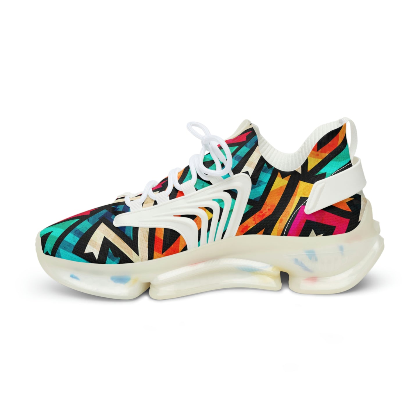 Luxe Soulstar Men's Grunge Mesh Sneakers