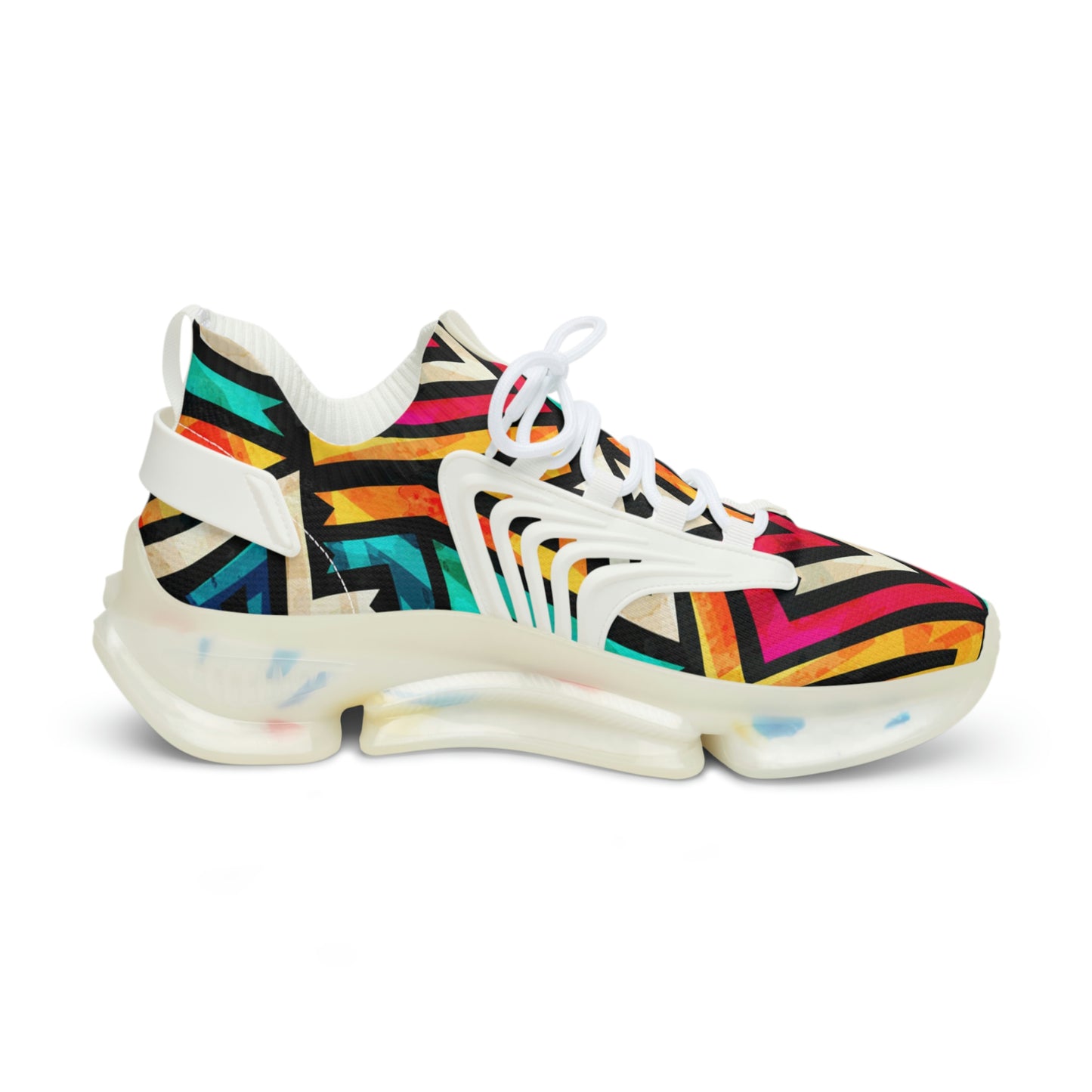 Luxe Soulstar Men's Grunge Mesh Sneakers