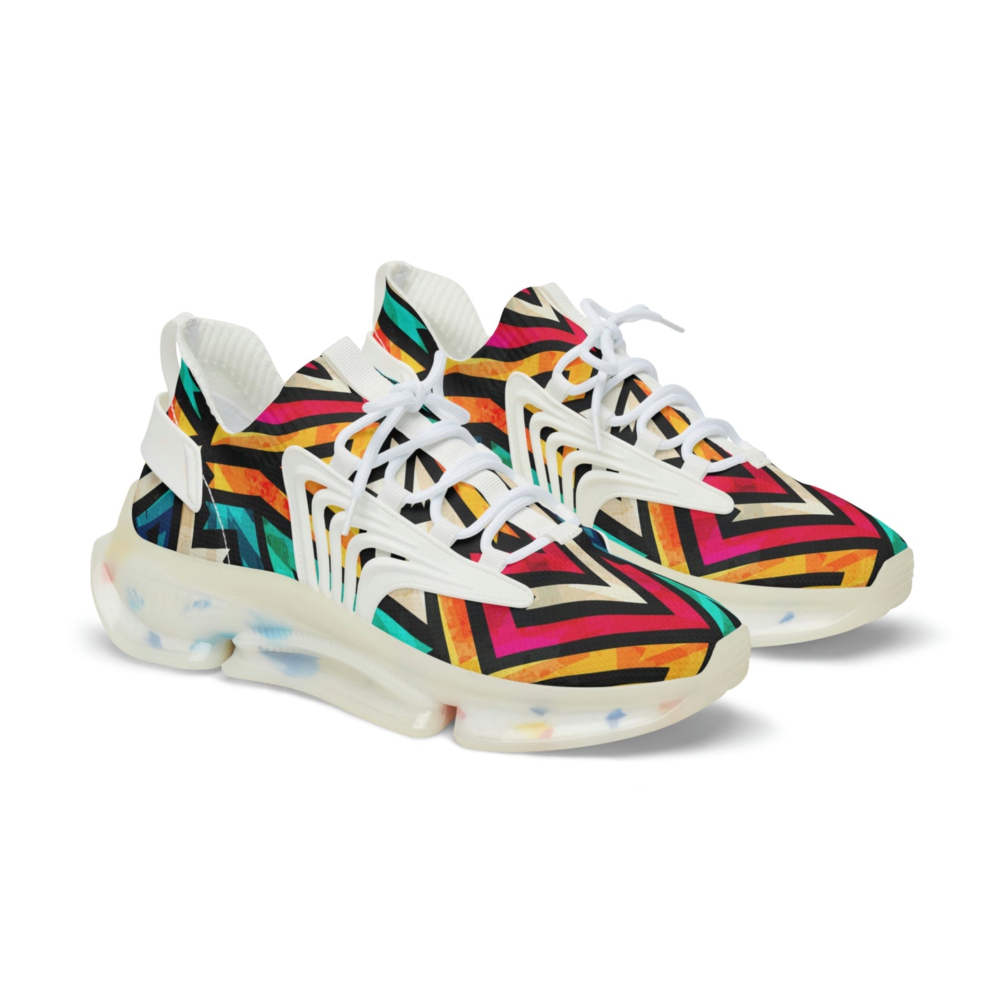 Luxe Soulstar Men's Grunge Mesh Sneakers