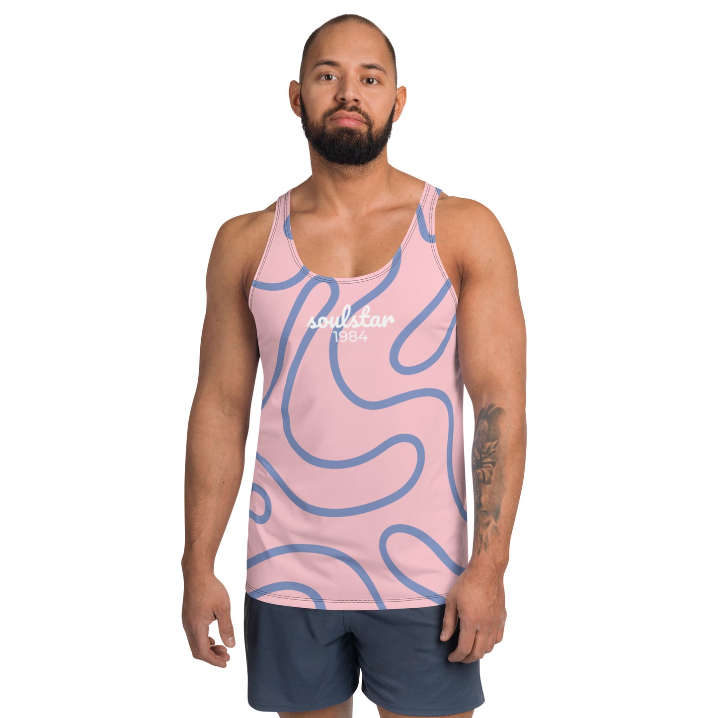 Soulstar 1984 Abstract Line Tank Top