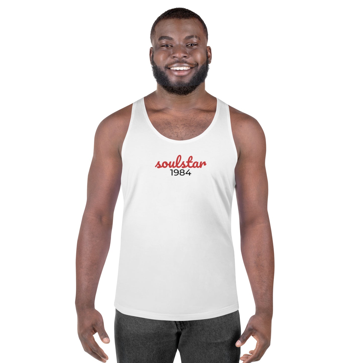 Soulstar 1984 White Tank Top