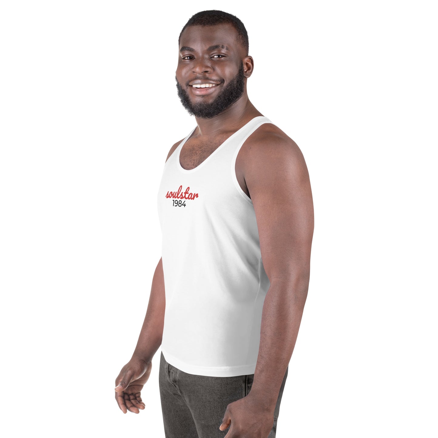 Soulstar 1984 White Tank Top