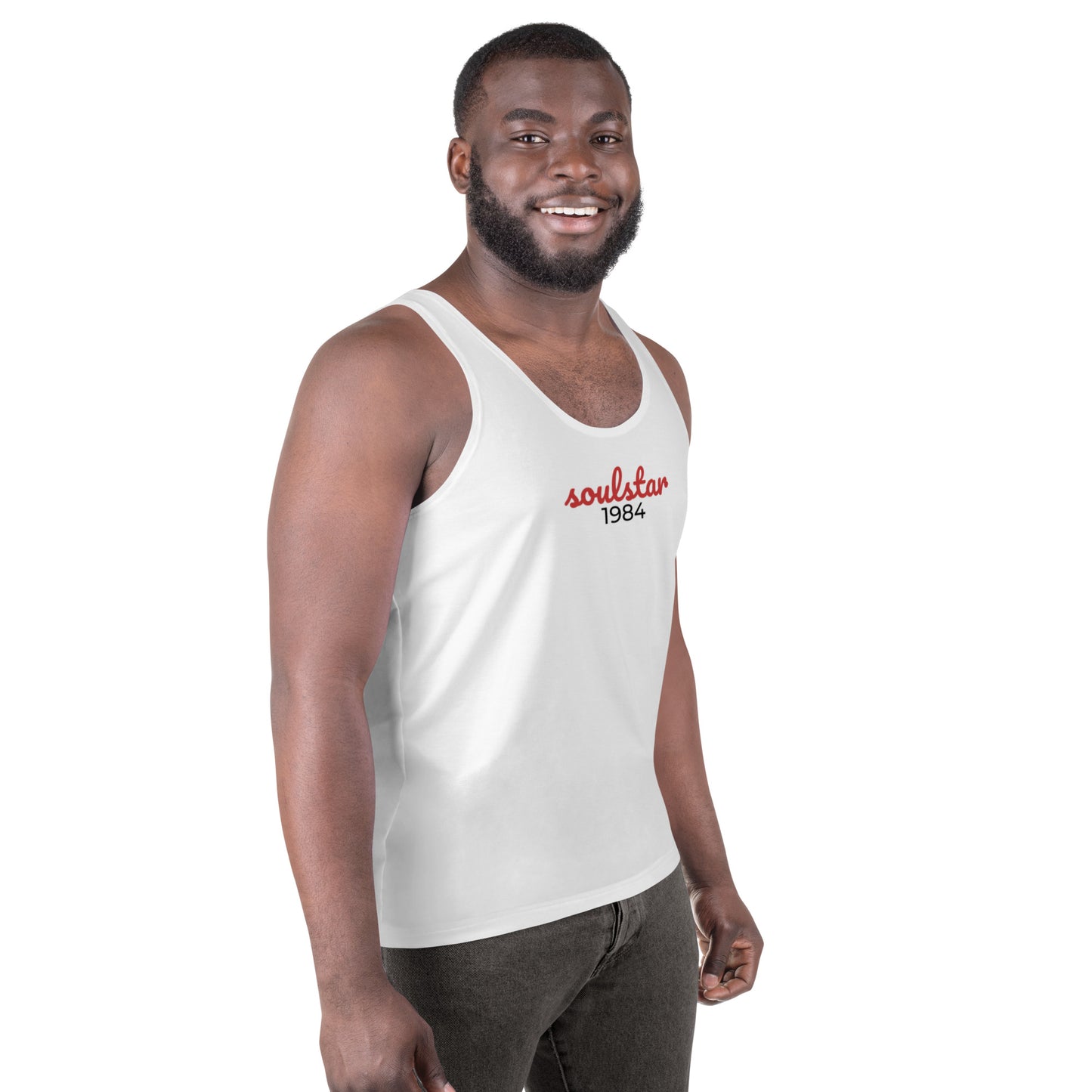 Soulstar 1984 White Tank Top