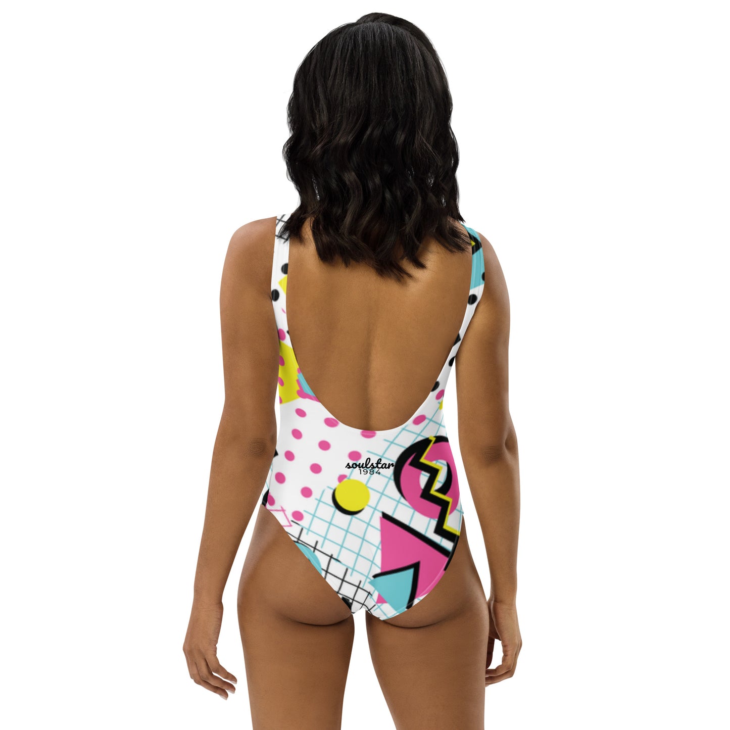 Soulstar 1984 90's Pattern One-Piece Swimsuit