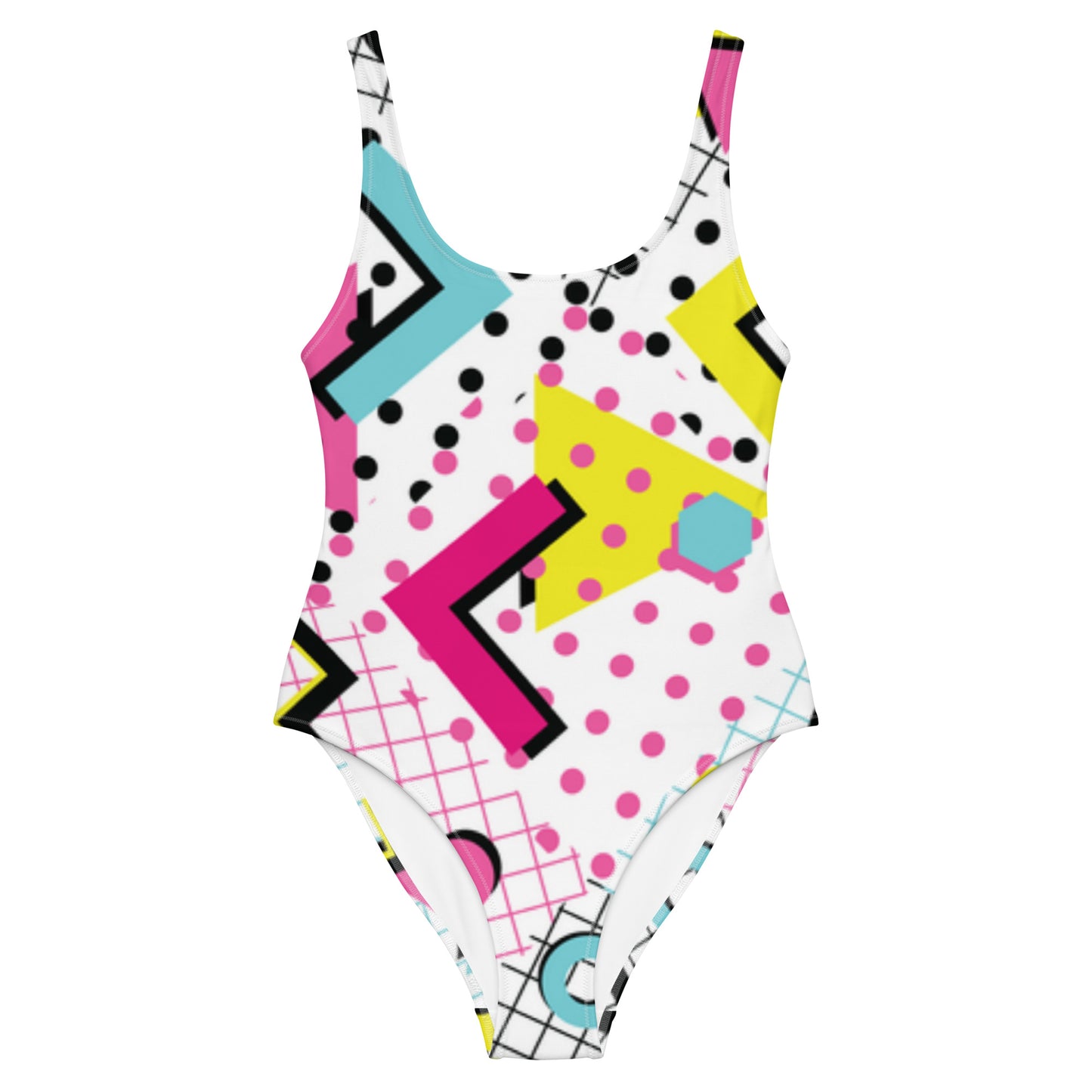 Soulstar 1984 90's Pattern One-Piece Swimsuit