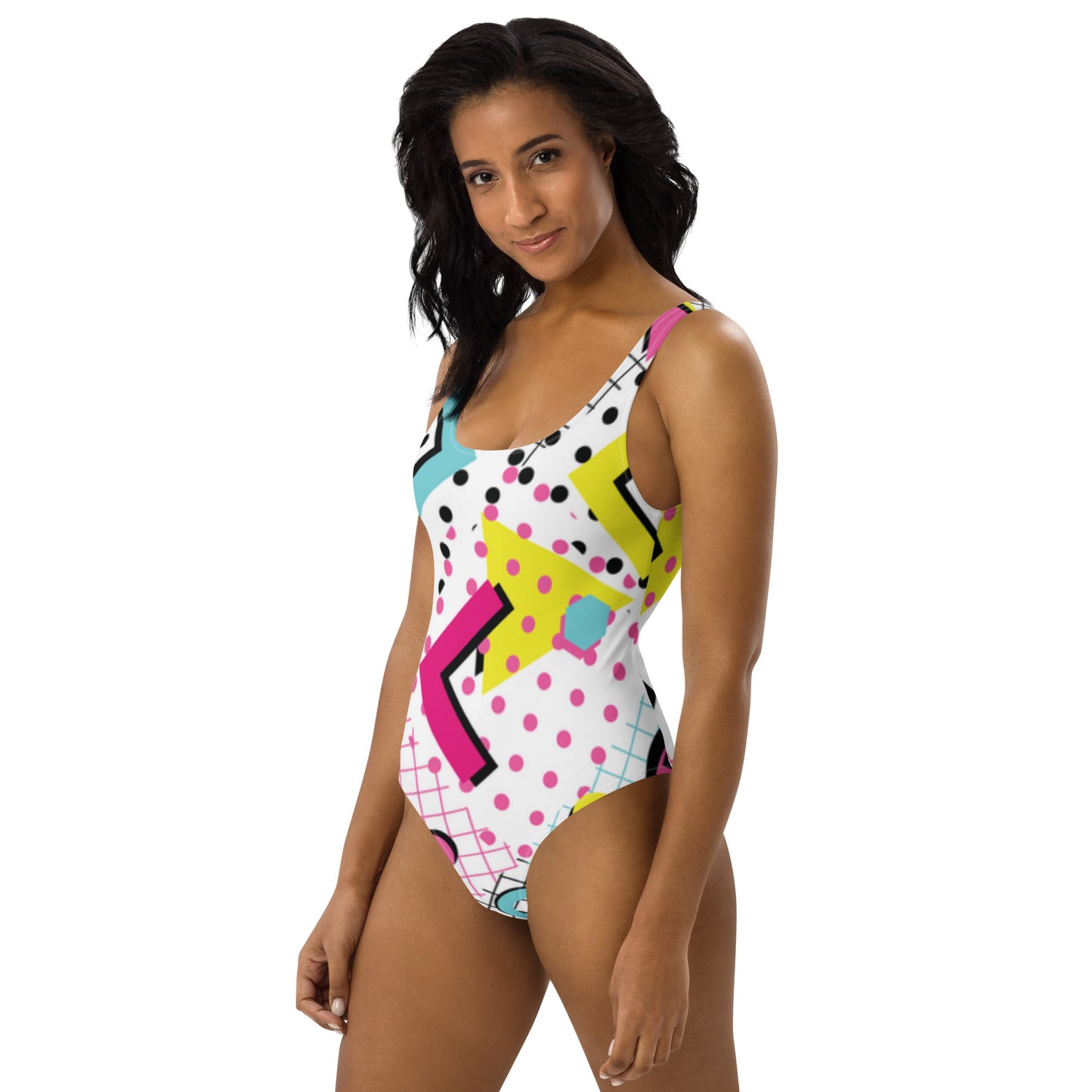 Soulstar 1984 90's Pattern One-Piece Swimsuit