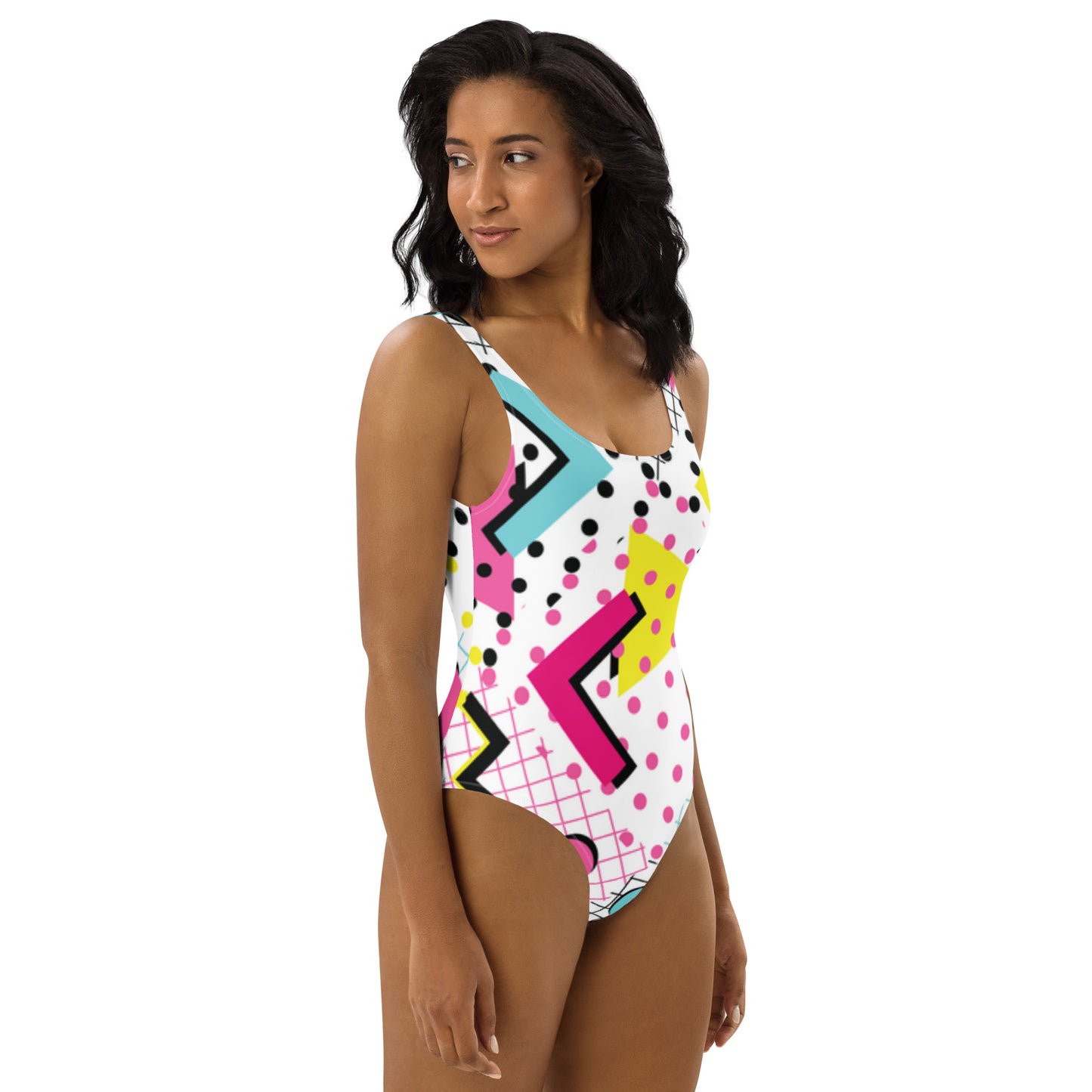 Soulstar 1984 90's Pattern One-Piece Swimsuit