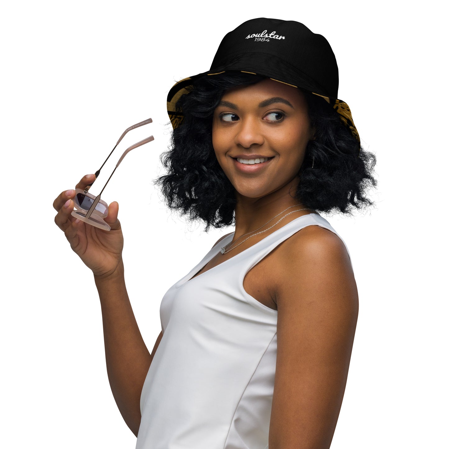 Soulstar 1984 Baroque Reversible Bucket Hat
