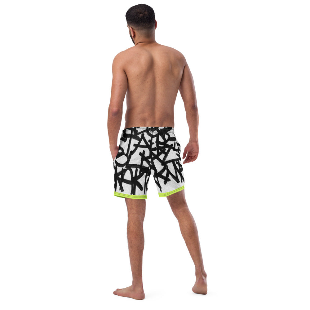 Soulstar Men's Doodle Swim Trunks