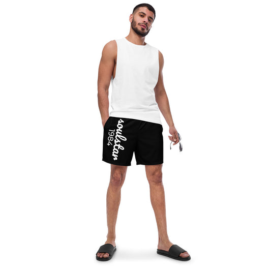Classic Soulstar 1984 Men's Black Swim Trunks