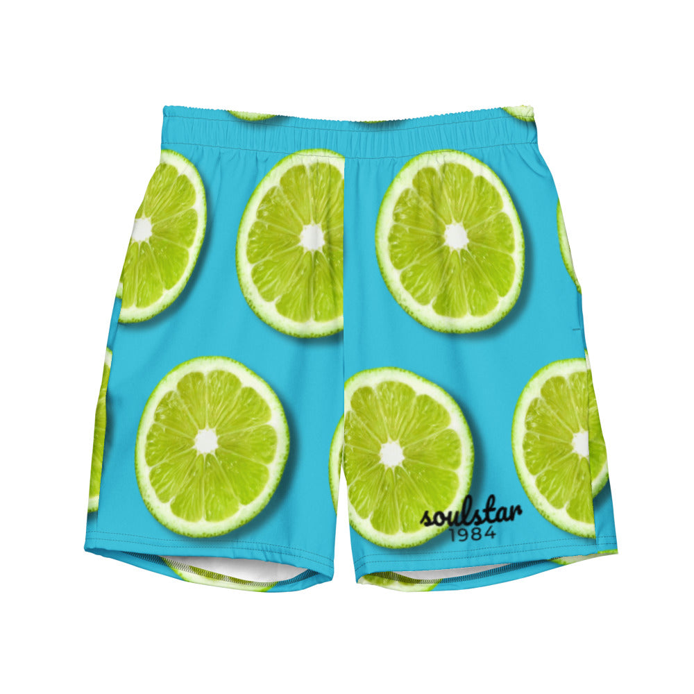 Classic Soulstar 1984 Men's Lime Swim Trunks