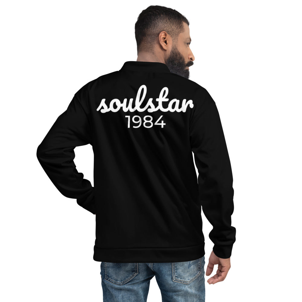 Classic Soulstar 1984 Black Bomber Jacket