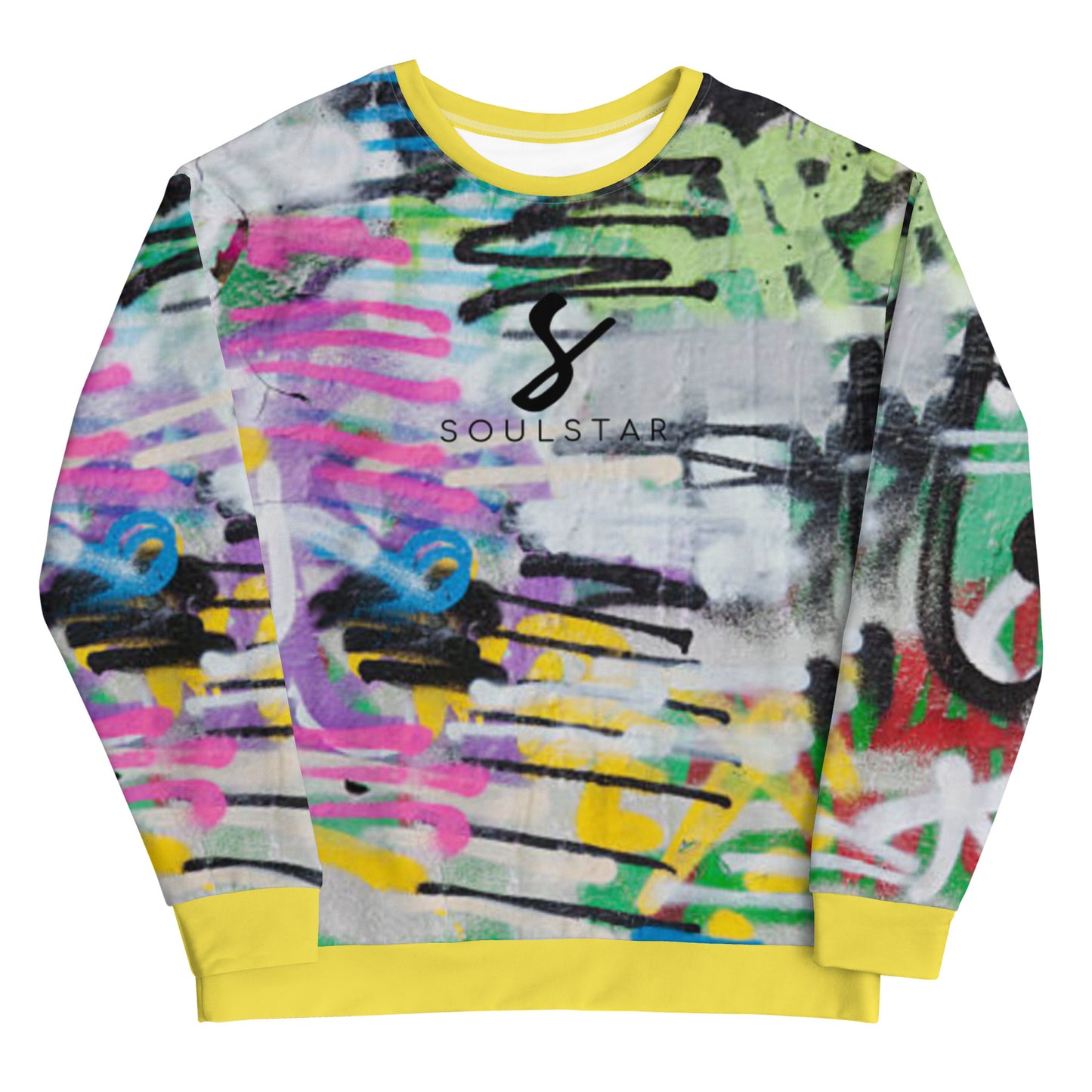 Luxe Soulstar Unisex Graffiti Fashion Sweatshirt