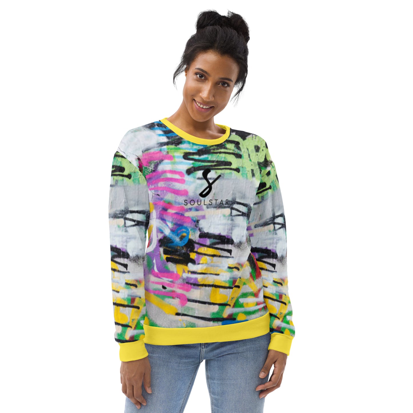 Luxe Soulstar Unisex Graffiti Fashion Sweatshirt