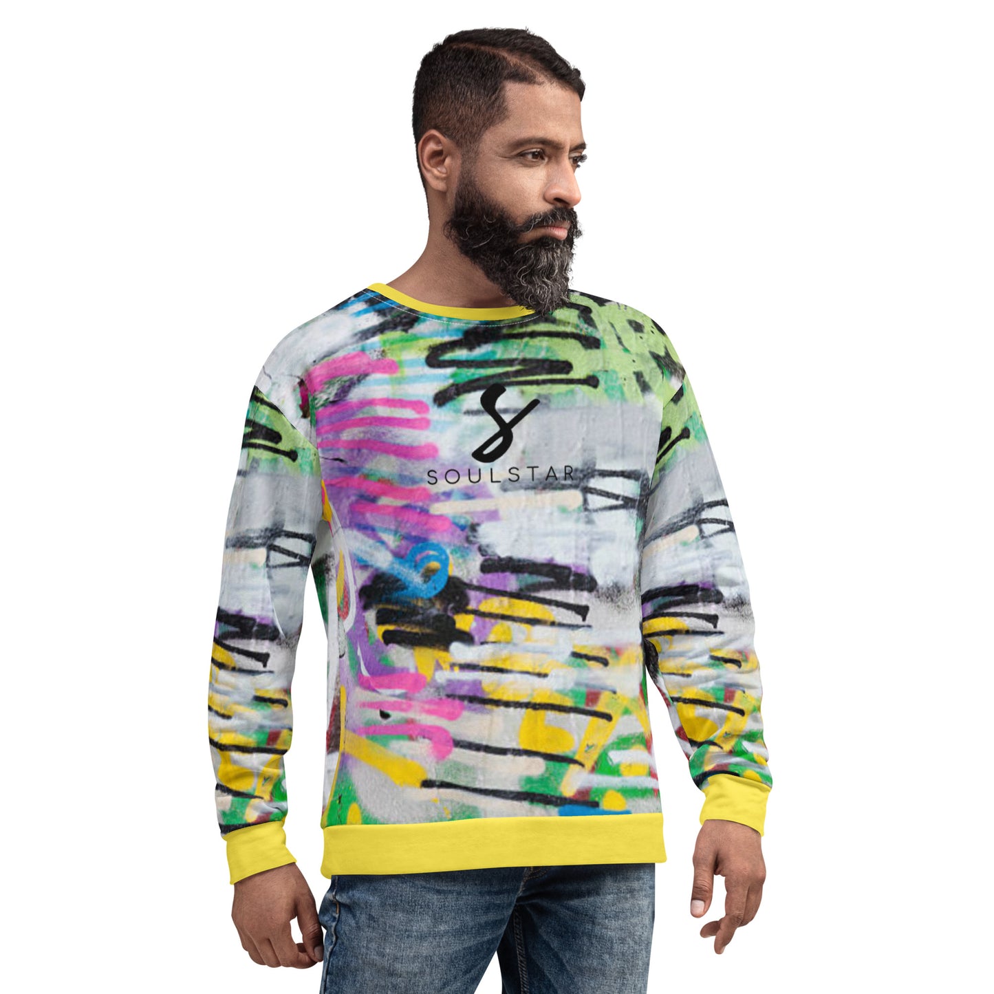 Luxe Soulstar Unisex Graffiti Fashion Sweatshirt