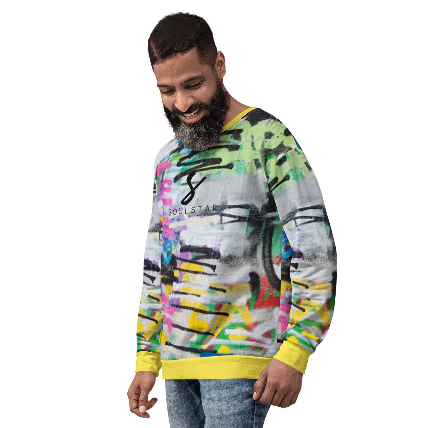 Luxe Soulstar Unisex Graffiti Fashion Sweatshirt