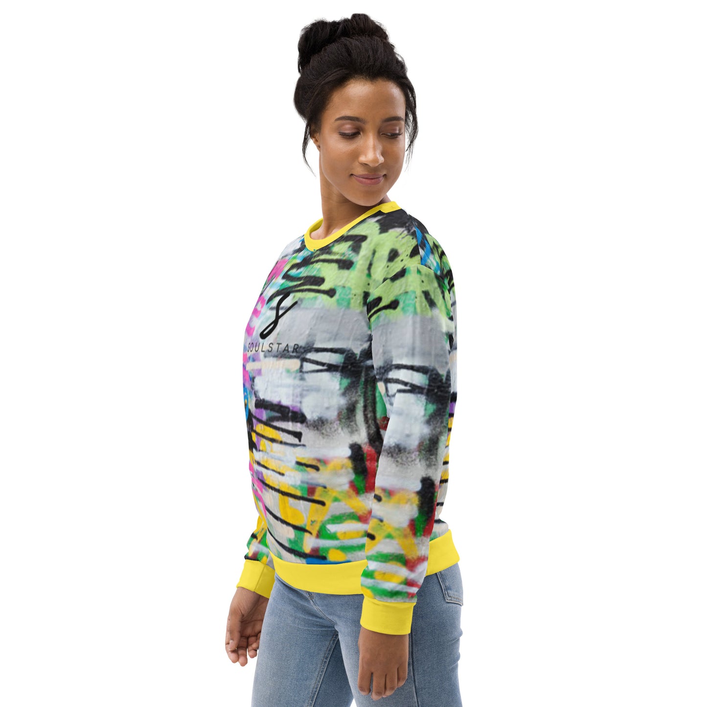 Luxe Soulstar Unisex Graffiti Fashion Sweatshirt