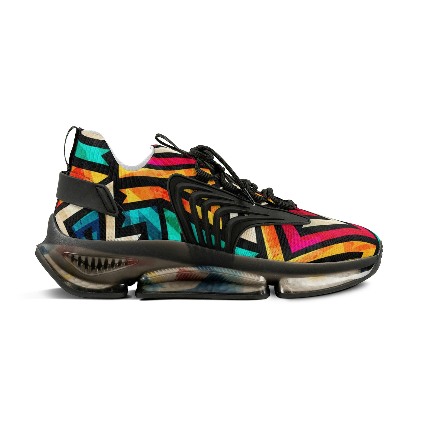 Luxe Soulstar Men's Grunge Mesh Sneakers