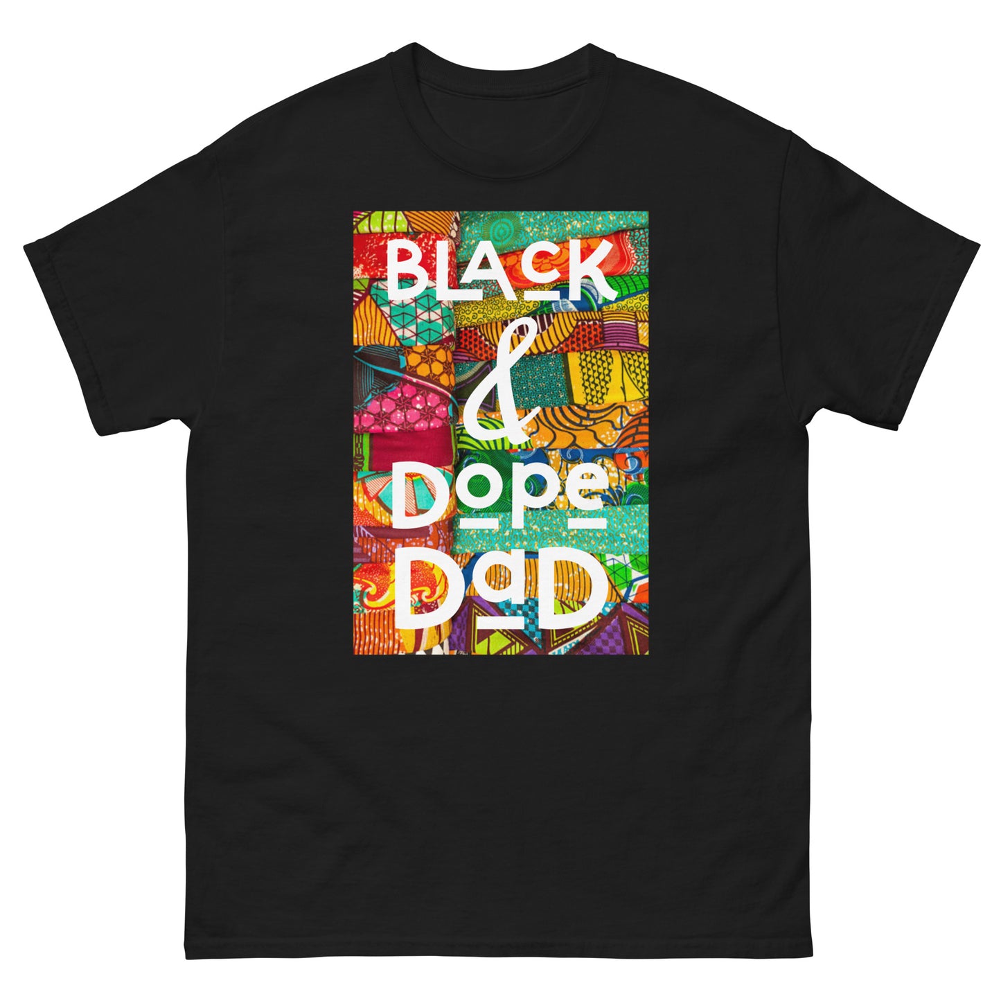 Black & Dope Dad Men's Classic Tee